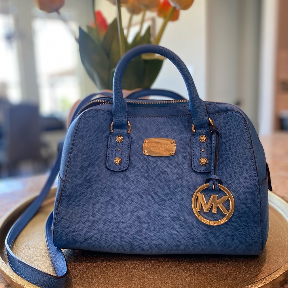 Brand new Michael Kors beautiful blue purse